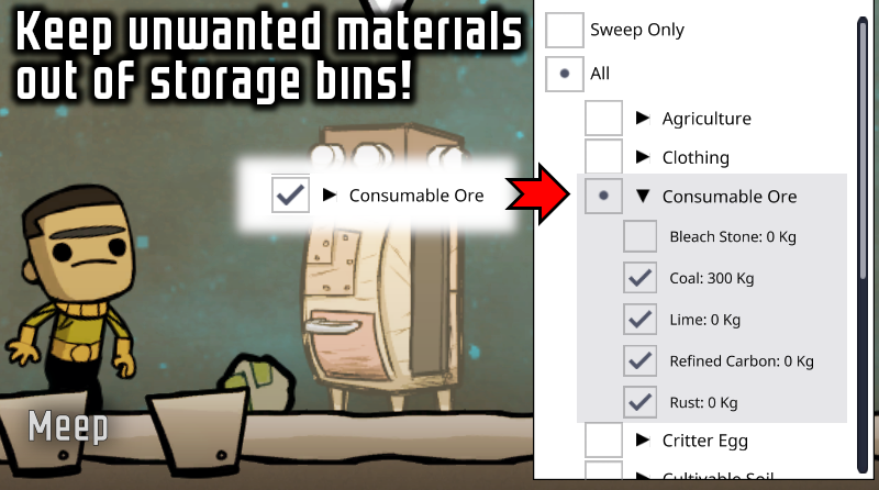 Deselect New Materials — screenshot 1