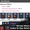 Refined Metals Usable As Raw Metals