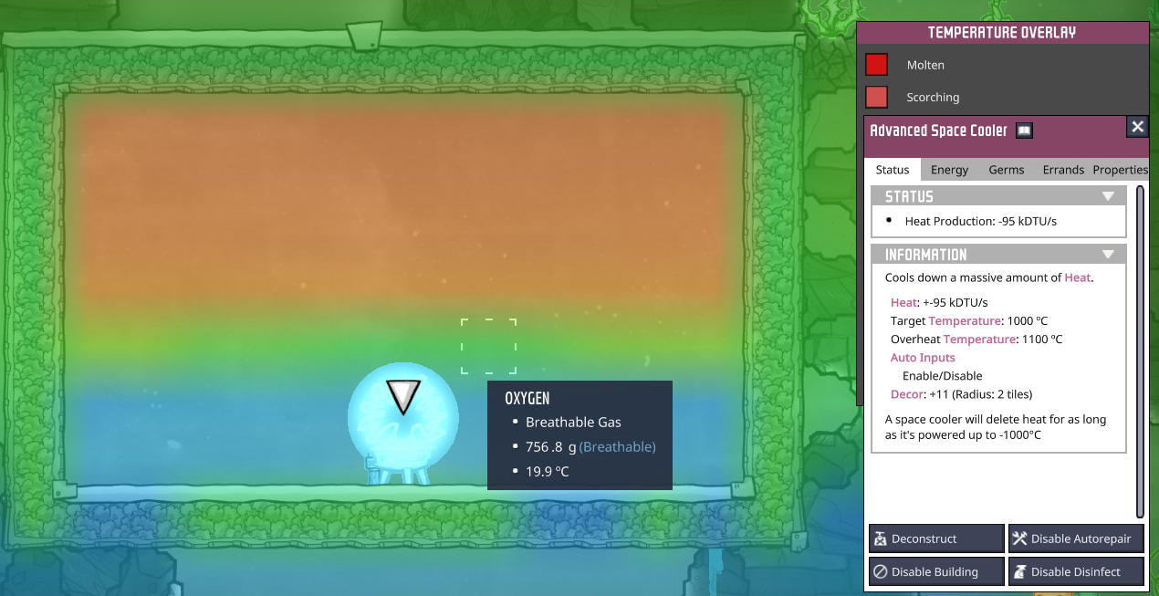 Advanced Space Cooler — screenshot 2