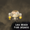 Less Waste From Jetpacks