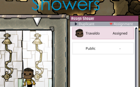 Assignable Showers