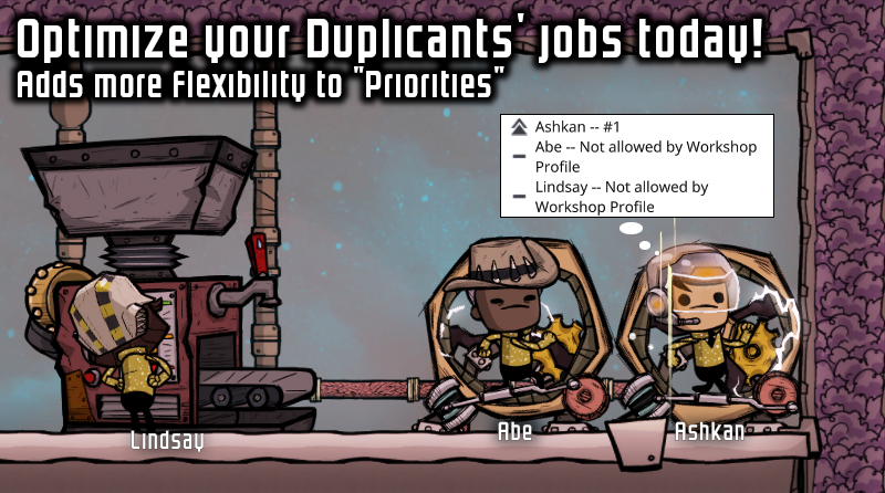 Workshop Profiles — screenshot 2