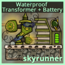 Waterproof Transformer + Battery