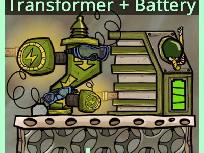 Waterproof Transformer + Battery