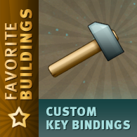 Favorite Buildings ⭐ Custom Key Bindings // by @Ony 👾