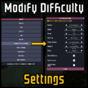 Modify Difficulty Settings