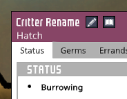 Critter Rename