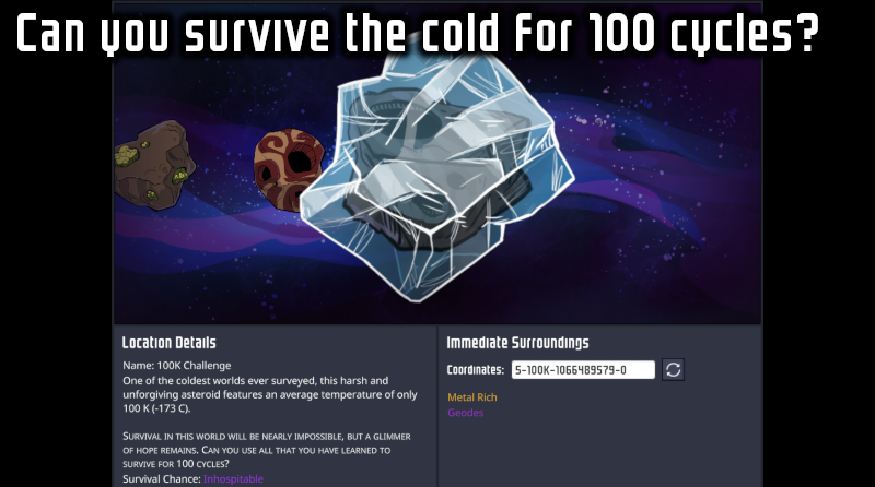 100K Challenge — screenshot 1