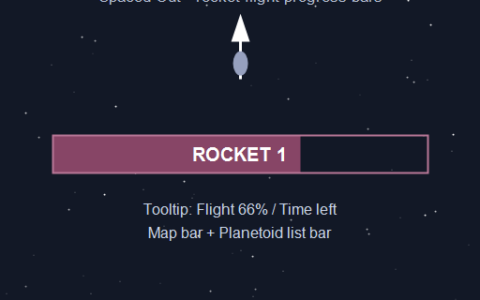 Rocket Progress Bar