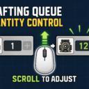 Crafting Queue Quantity Control