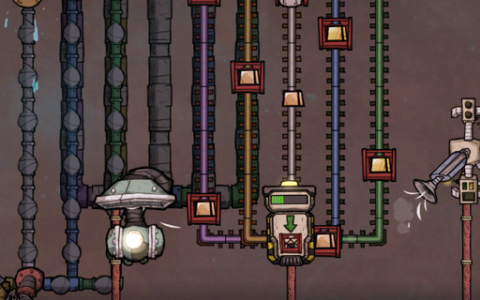 Stacked Pipes & Rails