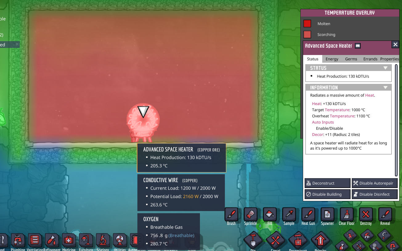 Advanced Space Heater — screenshot 1