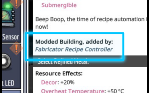 Mod Origin Info Display