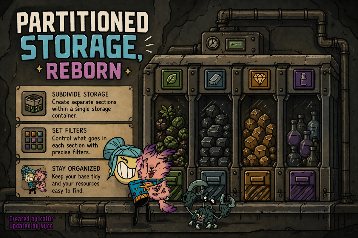Partitioned Storage, Reborn — screenshot 1
