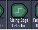 Edge Detectors and Diode (Automation)