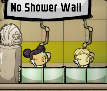 No Shower Backwall