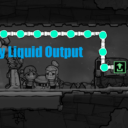 Sweepy liquid output
