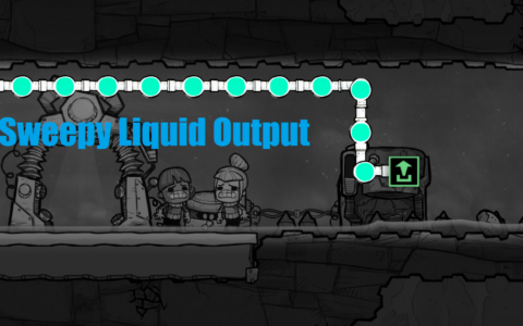 Sweepy liquid output