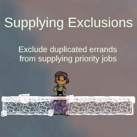Supplying Exclusions