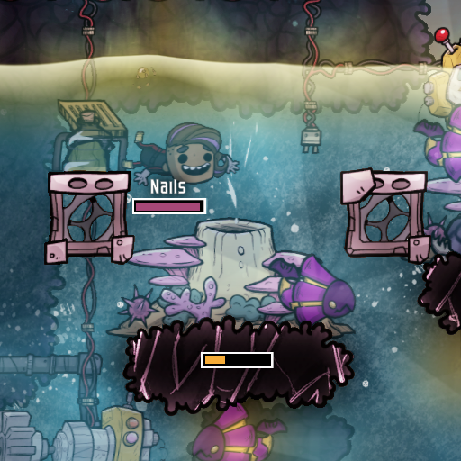 Dupes use Tidal Springs for recreation — screenshot 1