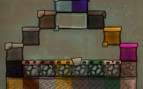 Material Colored Tiles and more