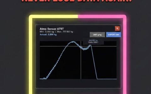 Sensor Graph (with CSV Export)