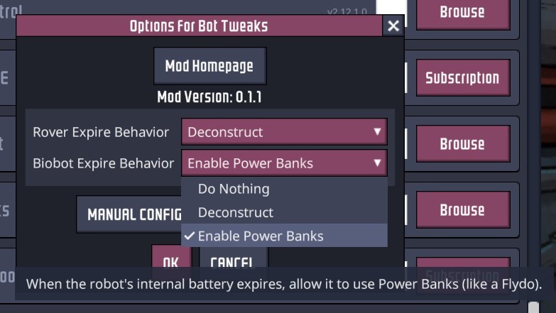 Bot Tweaks — screenshot 2