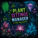 Plant Settings Manager