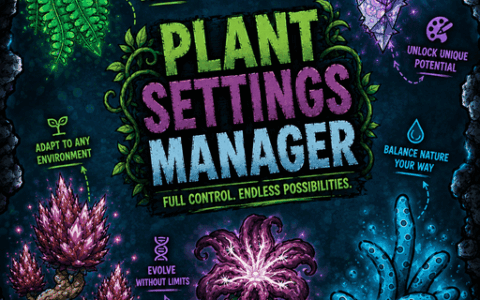 Plant Settings Manager