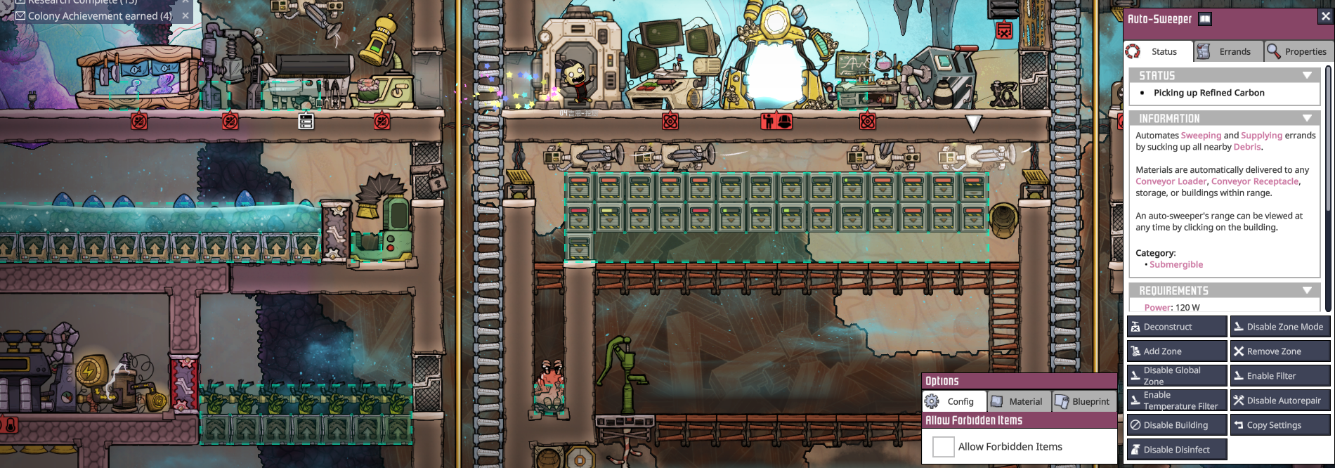 Zoned Auto Sweeper — screenshot 2