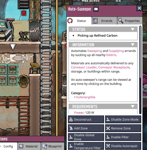 Zoned Auto Sweeper — screenshot 1