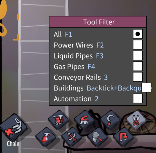 Tool Filter Hotkeys/工具筛选快捷键 — screenshot 6