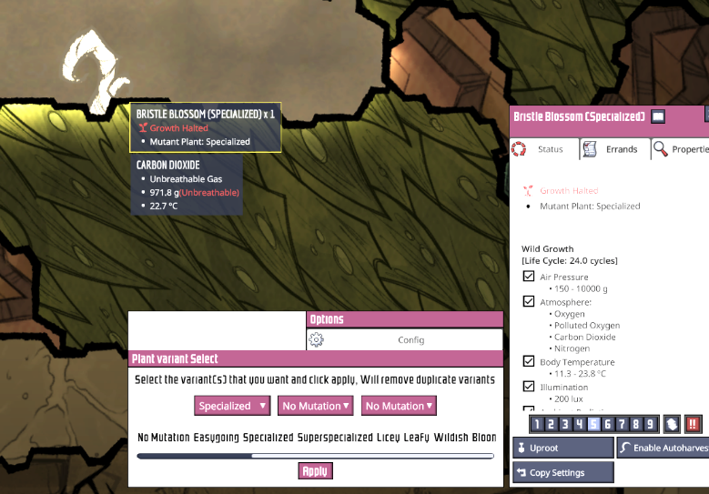 PlantManualMutate — screenshot 1
