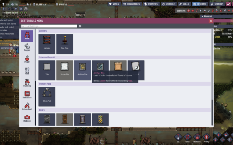 Better Build Menu