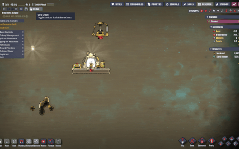 In-Game Debug Menu (God Mode & Crisis Manager)