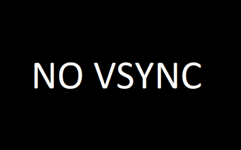No VSYNC