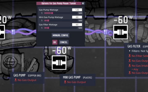 Gas Pump Power Tweak (Vanilla/DLC)