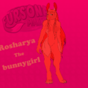 红兔子女孩罗莎亚 red bunny girl Rosharya