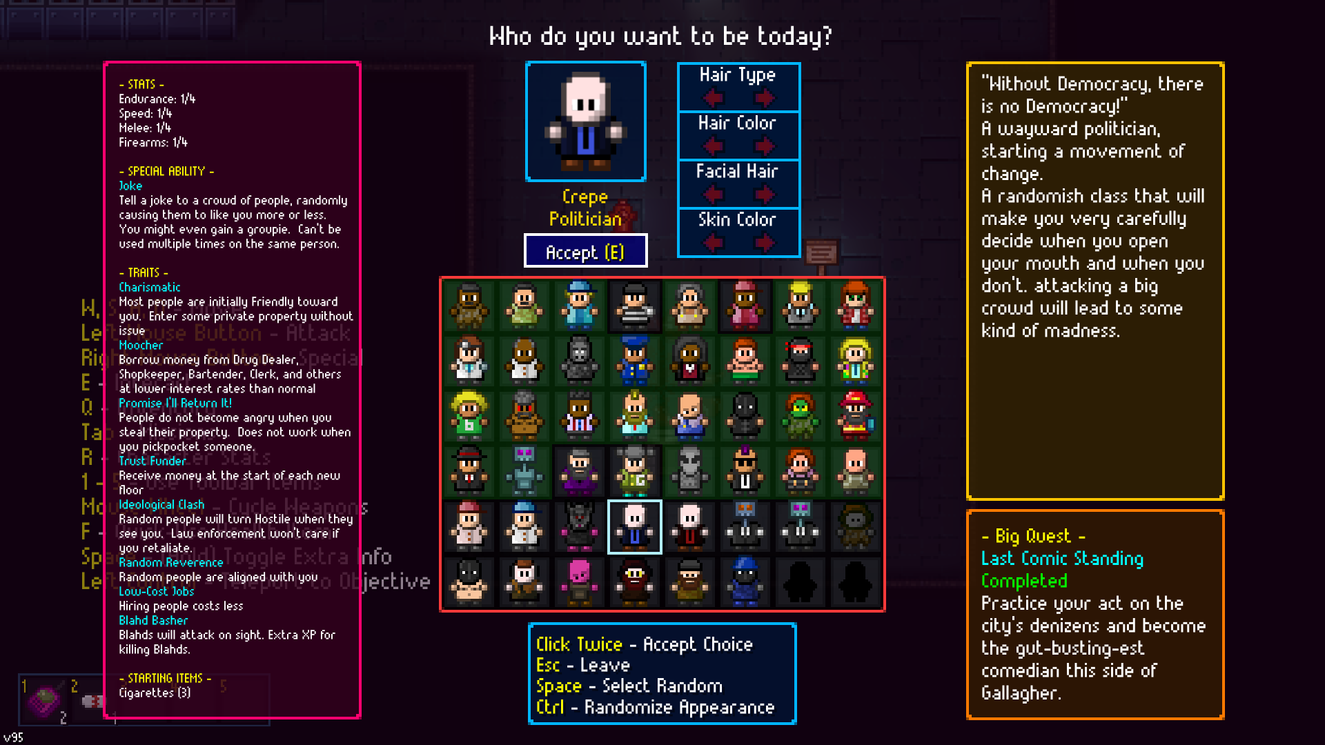 Crepe Politician — screenshot 1