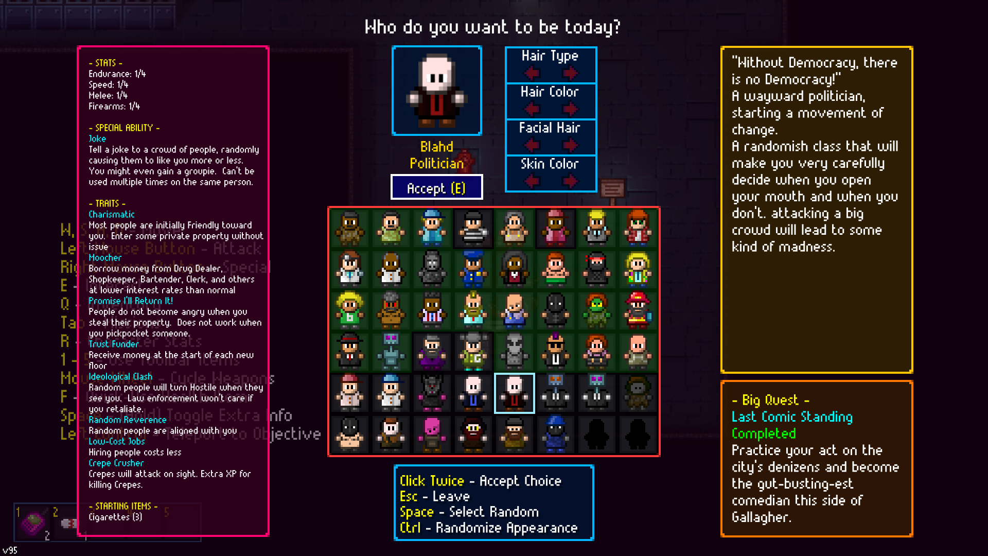 Blahd Politician — screenshot 1