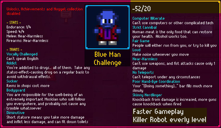 Blue Man Challenge — screenshot 1