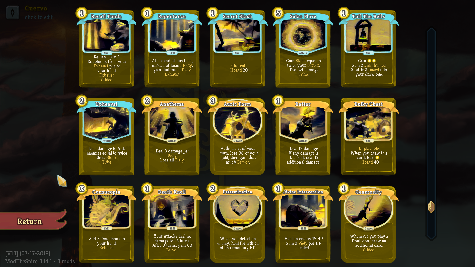 The Hierophant — screenshot 2