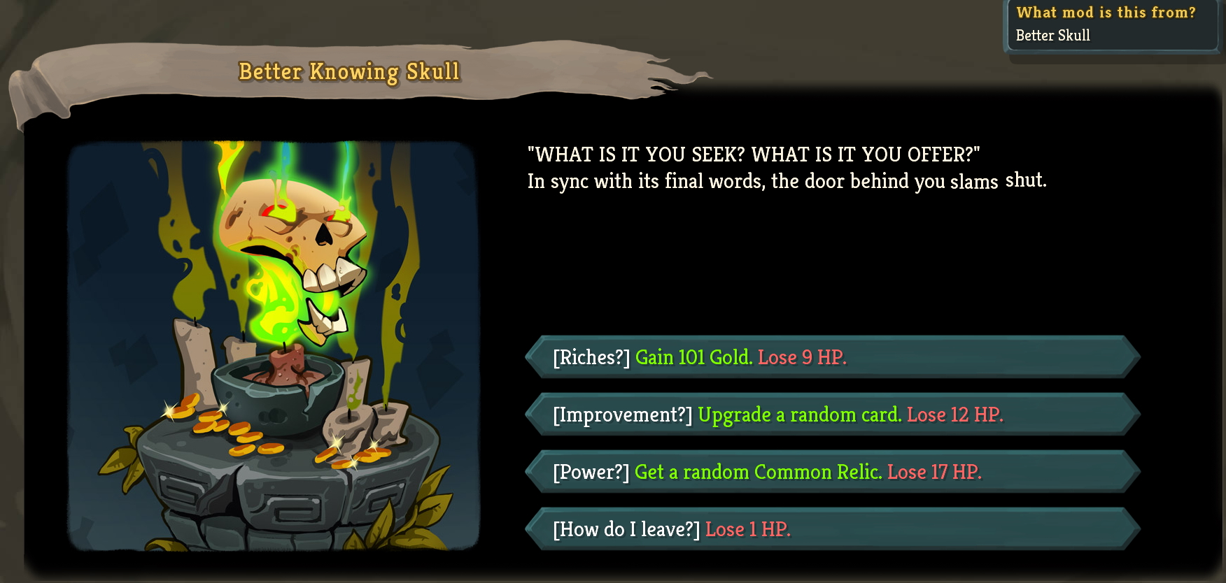 A Better Knowing Skull — screenshot 2