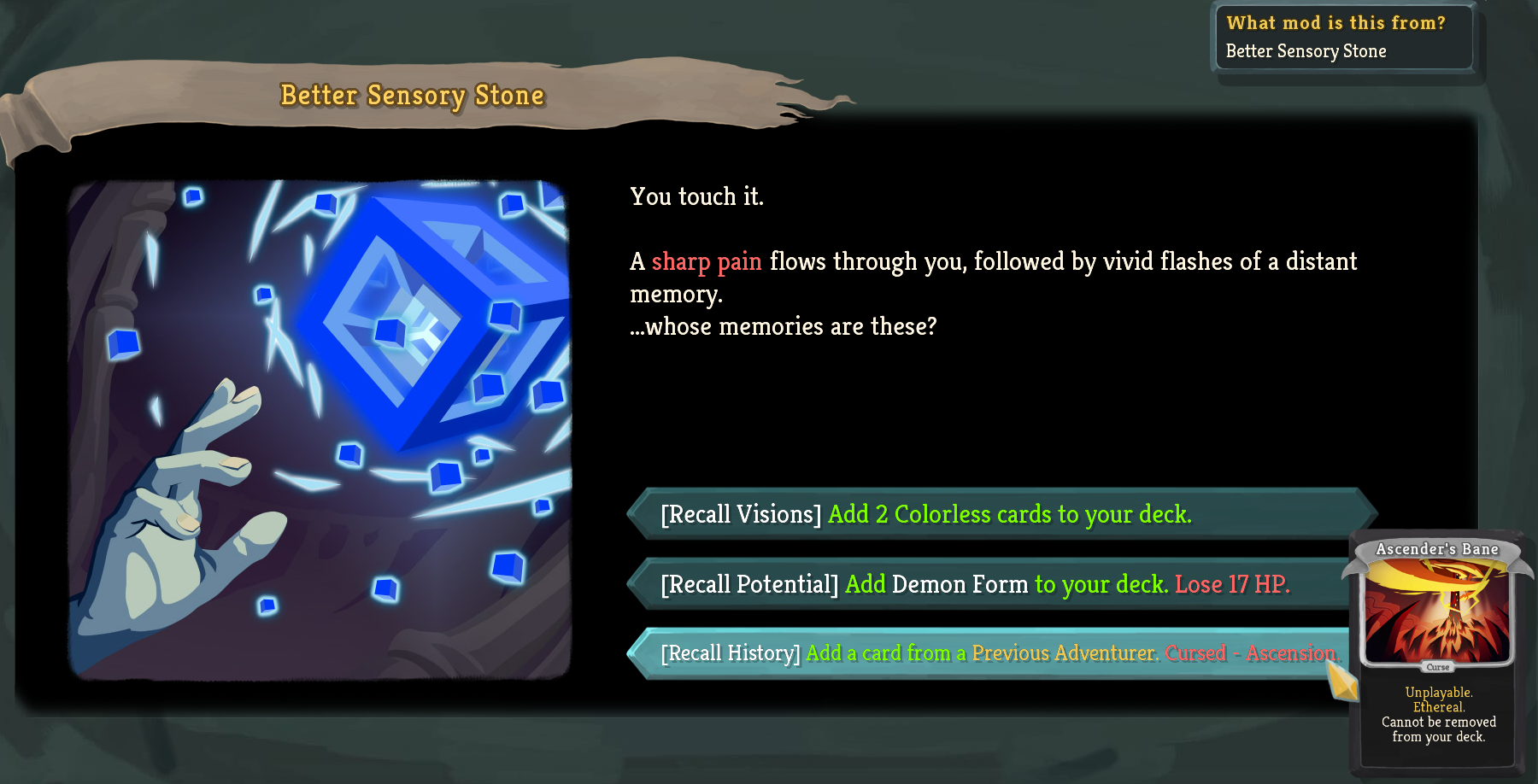 A Better Sensory Stone — screenshot 1
