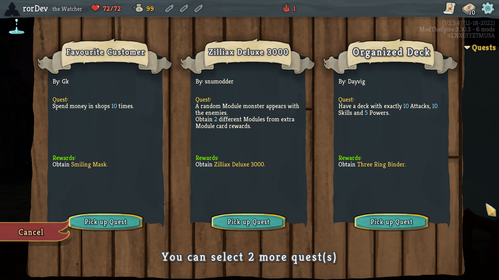 Spire Quests — screenshot 2