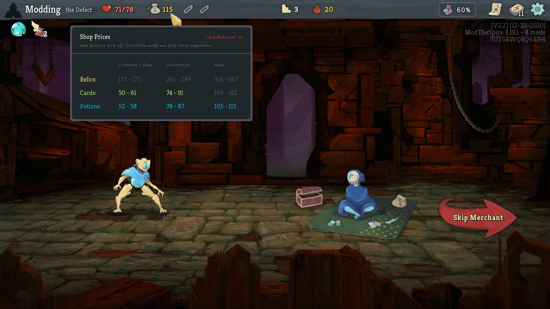 卡牌/药水概率显示 infoMod2–Card/Potion Chance Tracking — screenshot 5