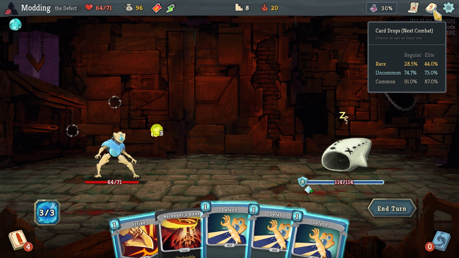 卡牌/药水概率显示 infoMod2–Card/Potion Chance Tracking — screenshot 2