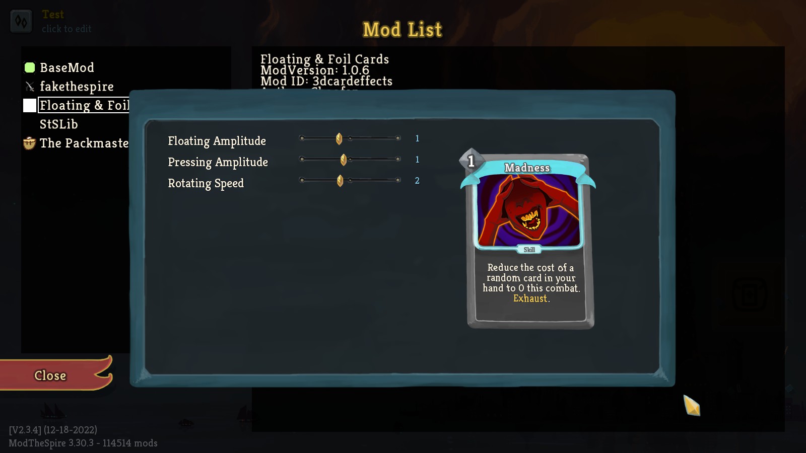 Floating & Foil Cards — screenshot 4