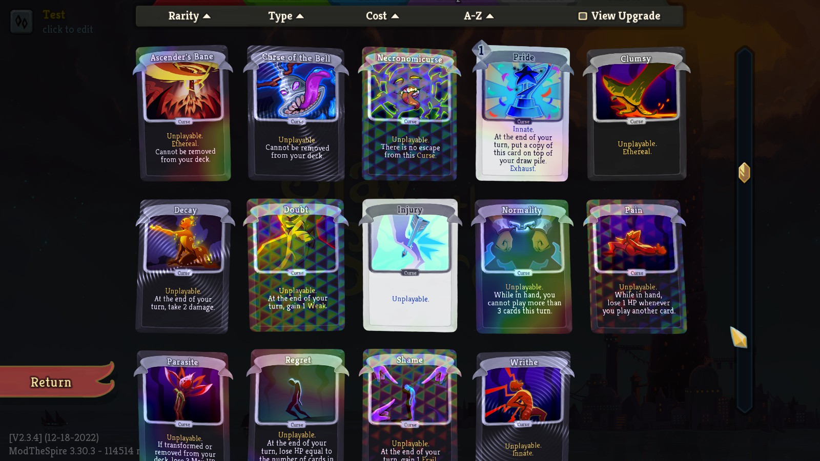 Floating & Foil Cards — screenshot 3