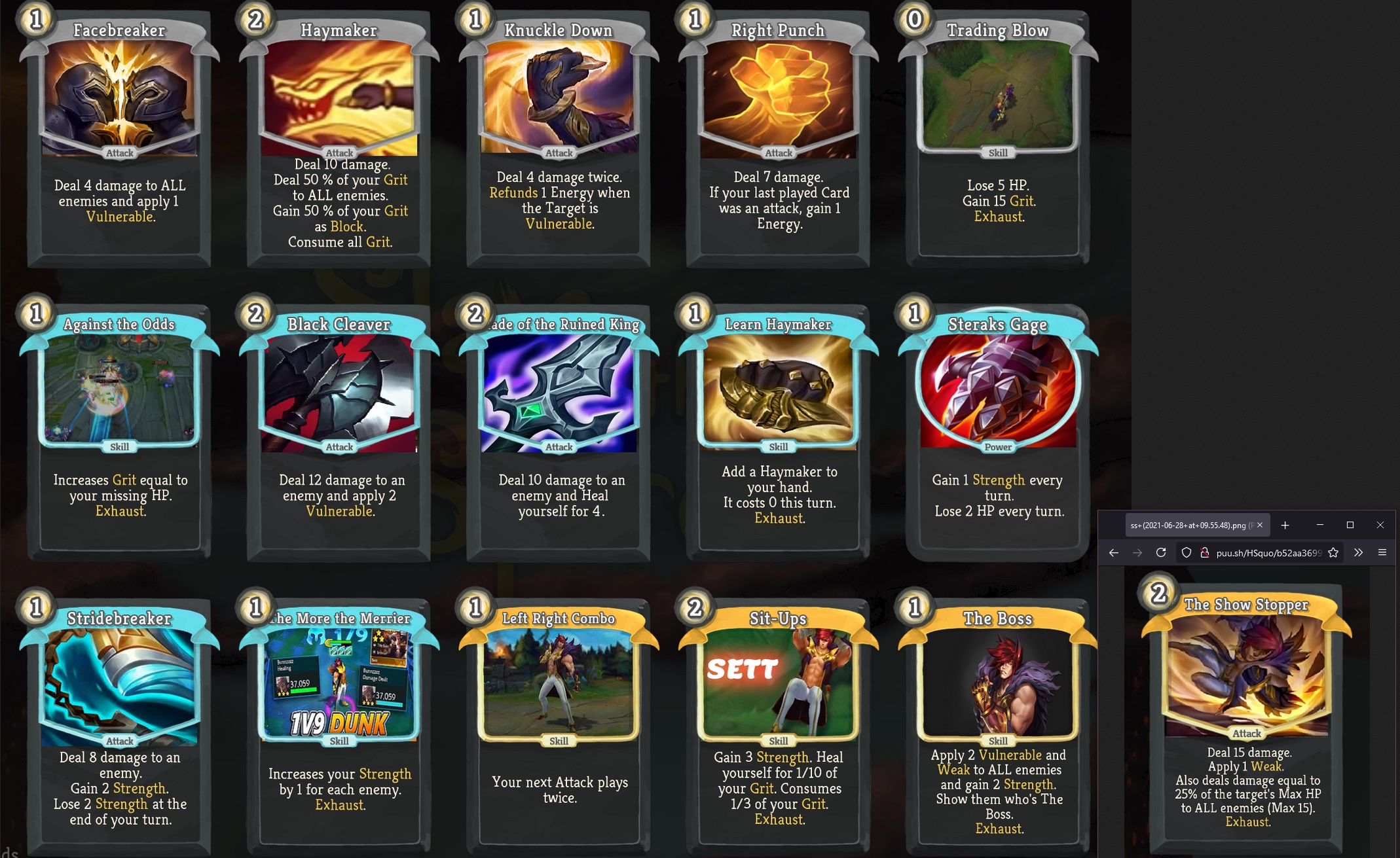 leagueChars: Mod — screenshot 6